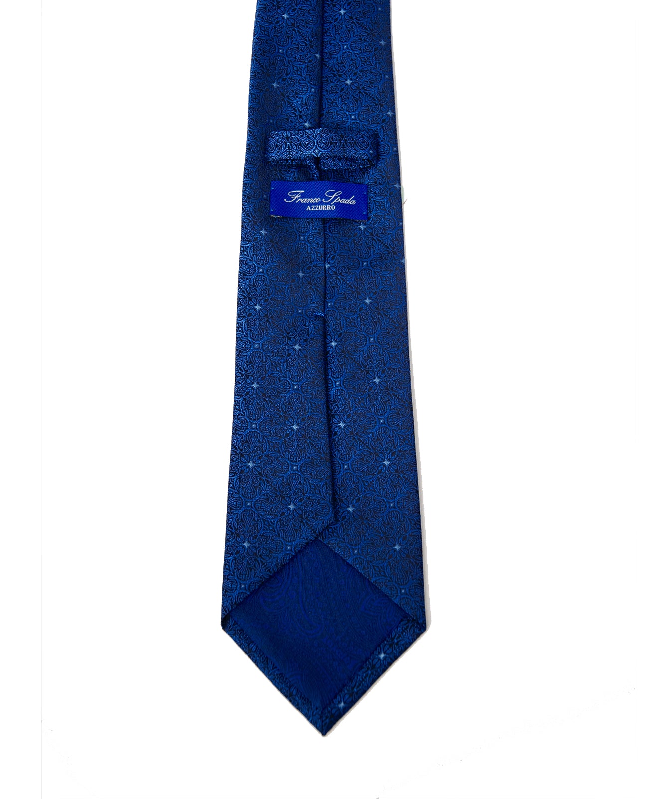 AZZURRO(アズーロ)NEW ロイヤルダークブルーメダリオンネクタイ