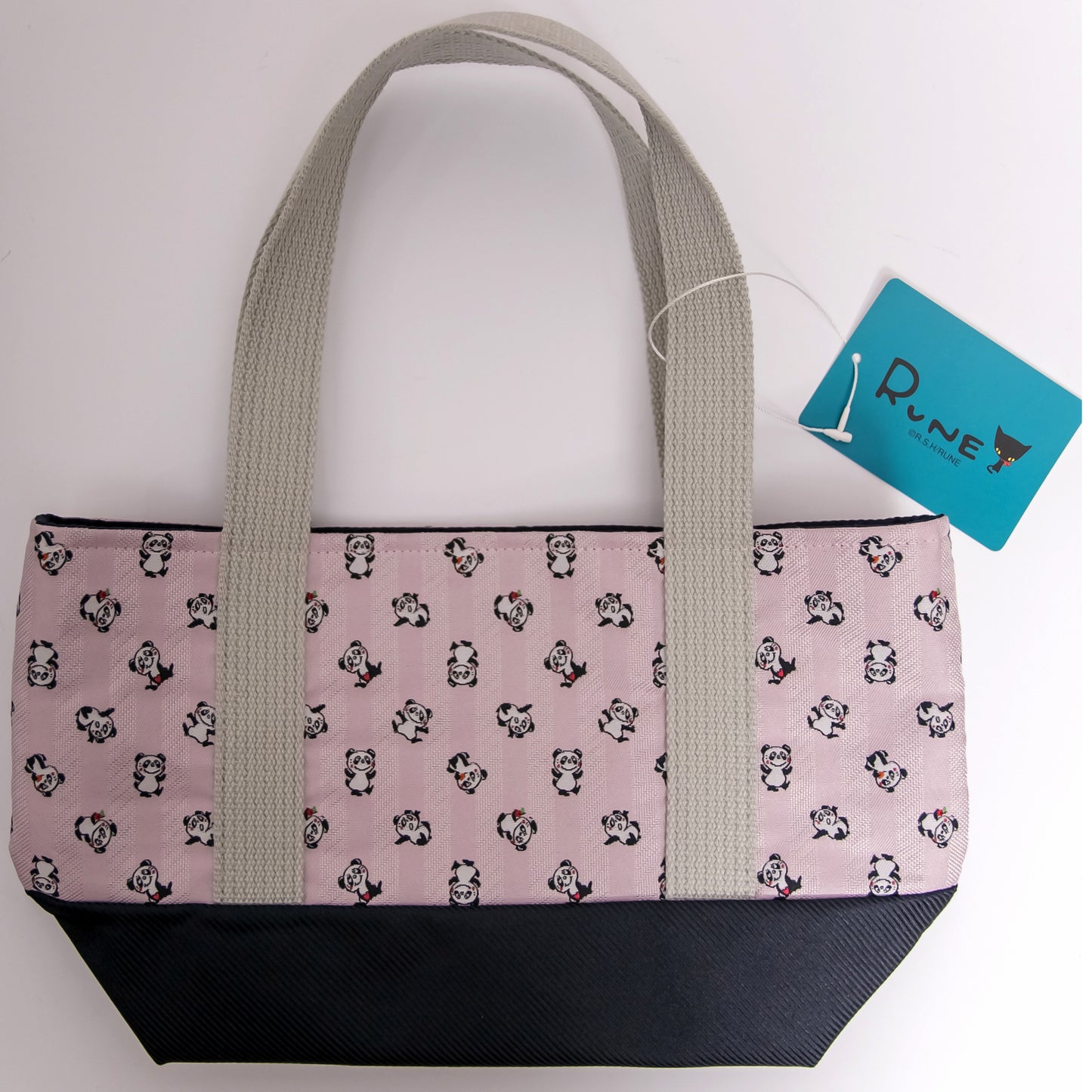 RUNEミニトートバッグ：ペールピンク