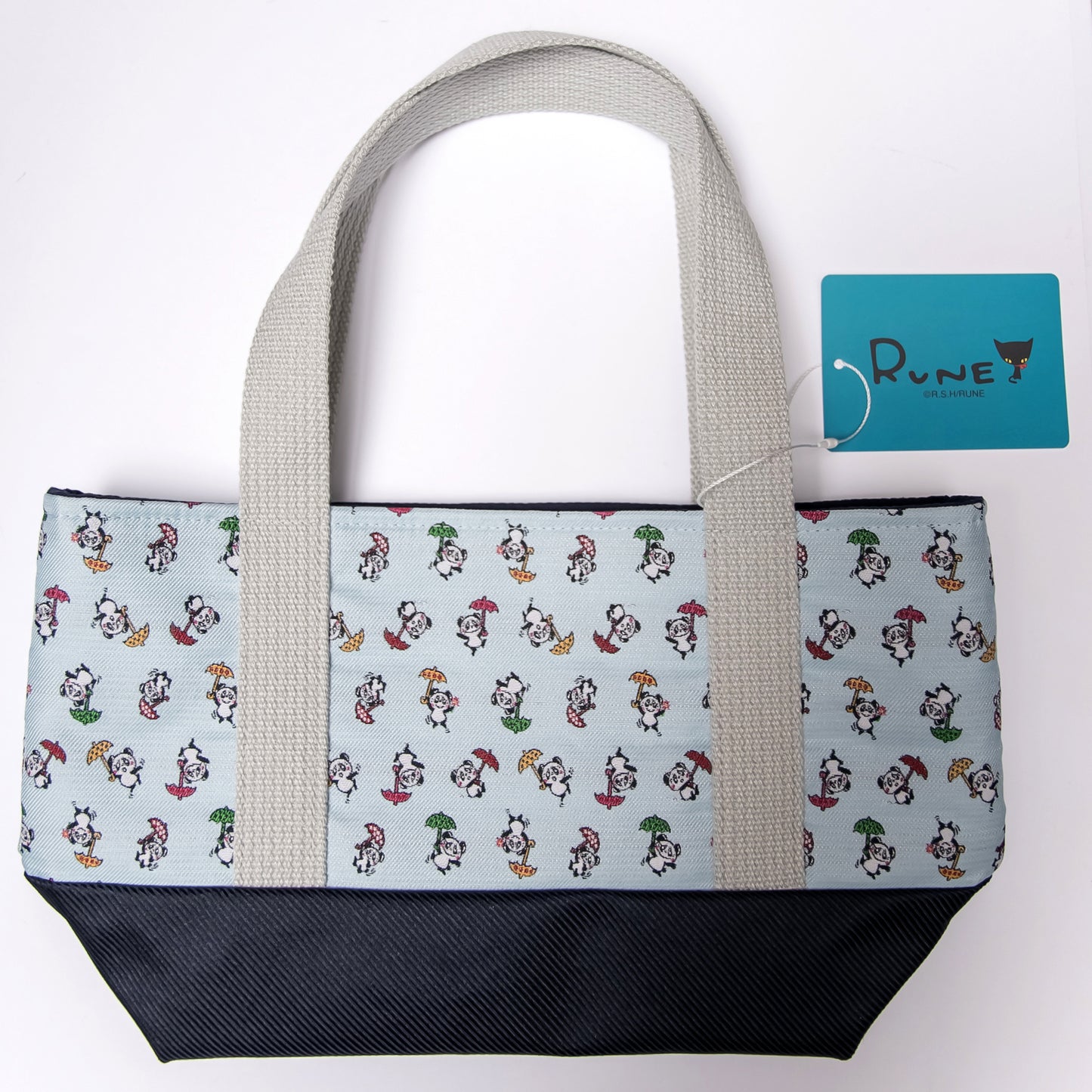 RUNEミニトートバッグ：ペールブルー