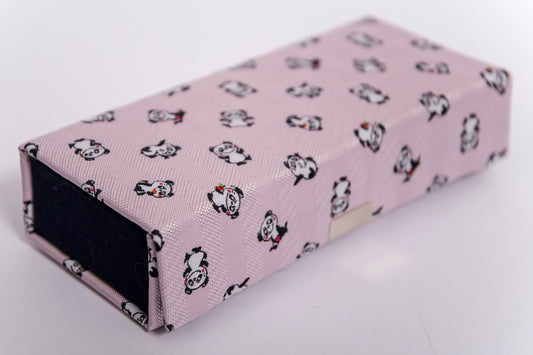 RUNE眼鏡ケース：ペールピンク