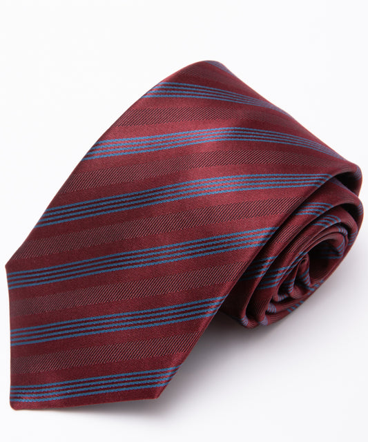 破裏拳ポリマー　シャドーストライプ  ネクタイ