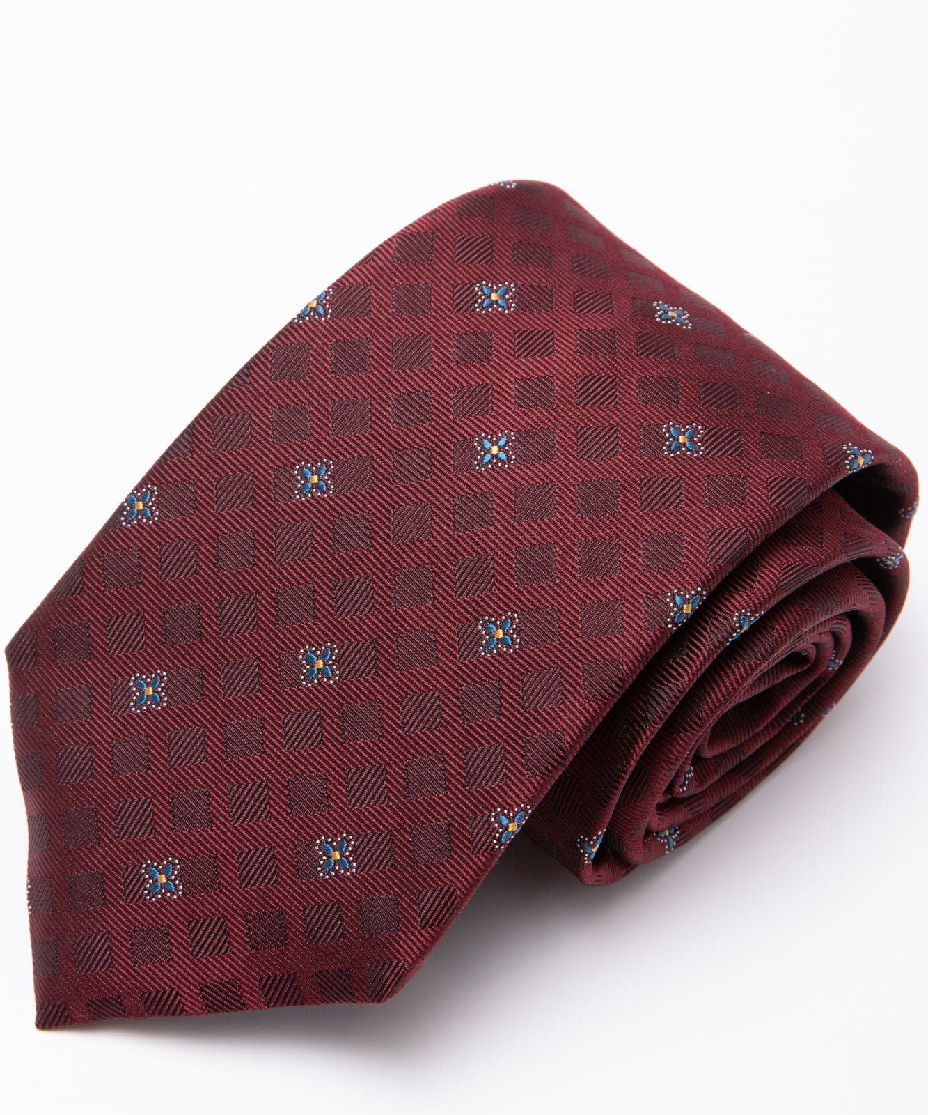 破裏拳ポリマー　小紋柄ネクタイ