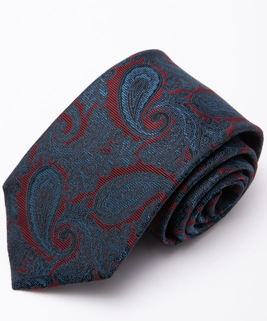 破裏拳ポリマー　ペイズリーネクタイ