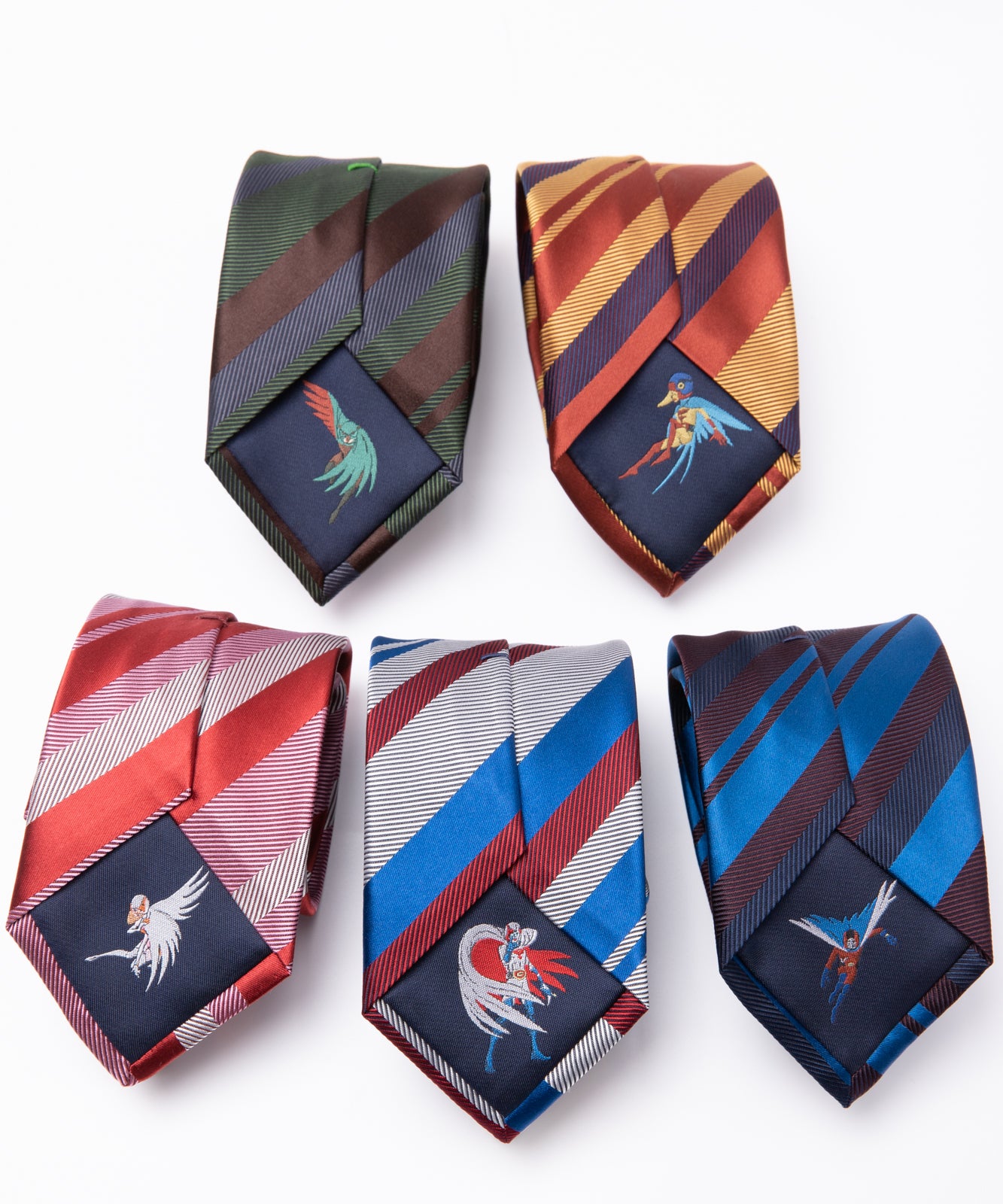 科学忍者隊ガッチャマン　マルチストライプネクタイ